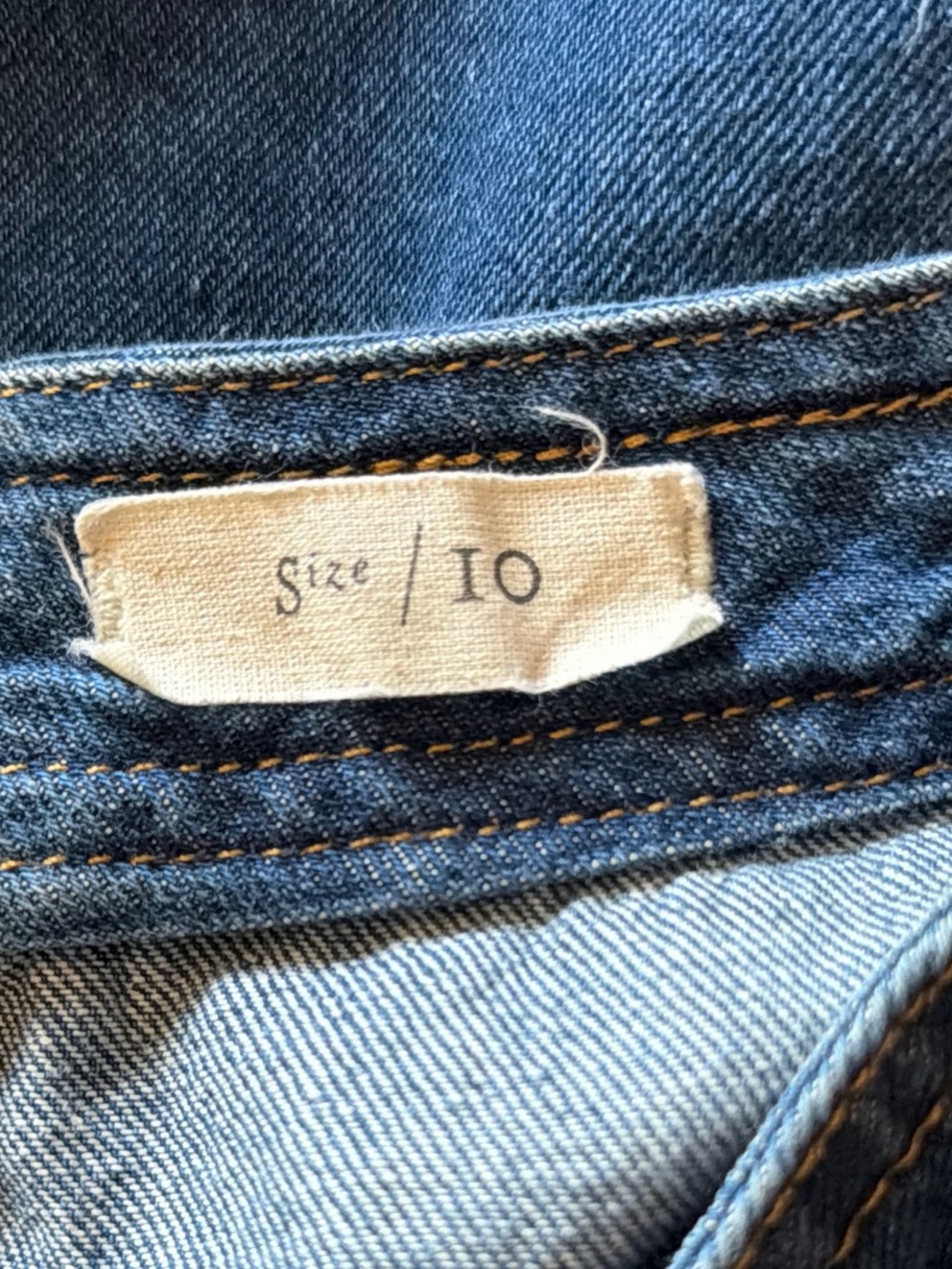 Pilcro Indigo Denim Circle Skirt - Picture 7 of 8